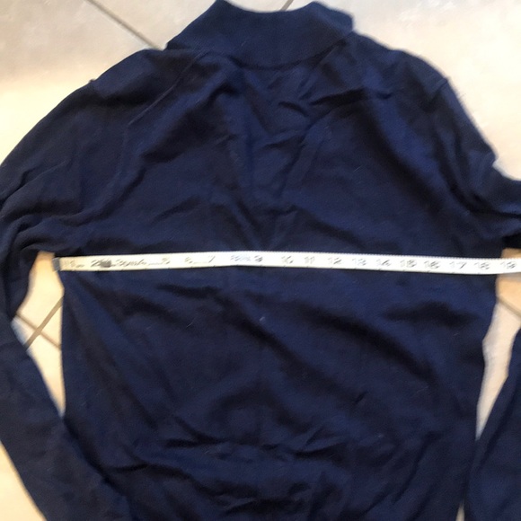 Vineyard Vines nautical leather sweater XS - Picture 6 of 7